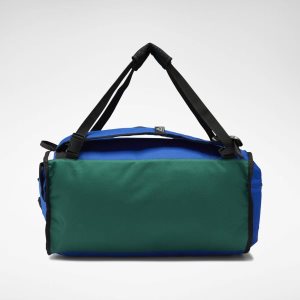 Reebok Workout Ready Convertible Grip Taschen Herren - Grün/Blau - DE 705-ARD